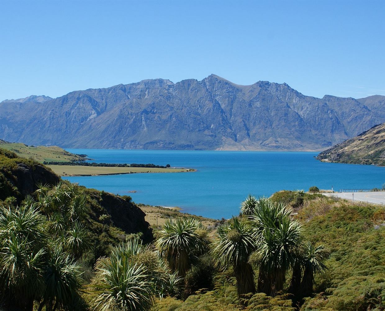 Les Éclaireurs du Voyage - Destination - Nouvelle Zélande - Itinéraire 3 - Image itinéraire - Lac hawea by Moon Station on Pixabay
