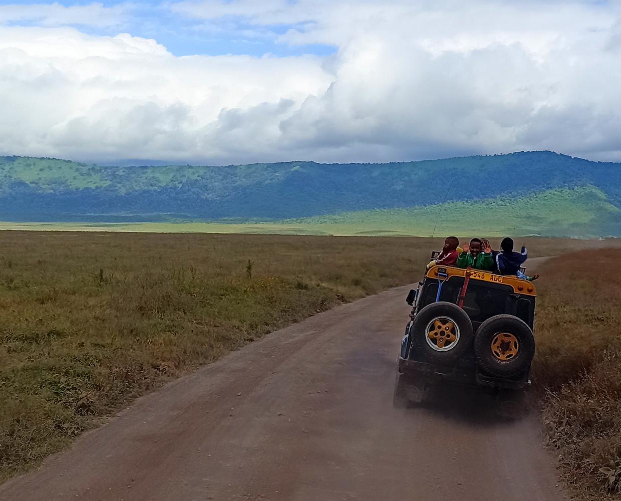 Les Éclaireurs du Voyage - Destination - Tanzanie - Itinéraire 3 - Image itinéraire - Safari en famille Ngorongoro by Stéphanie Taupin