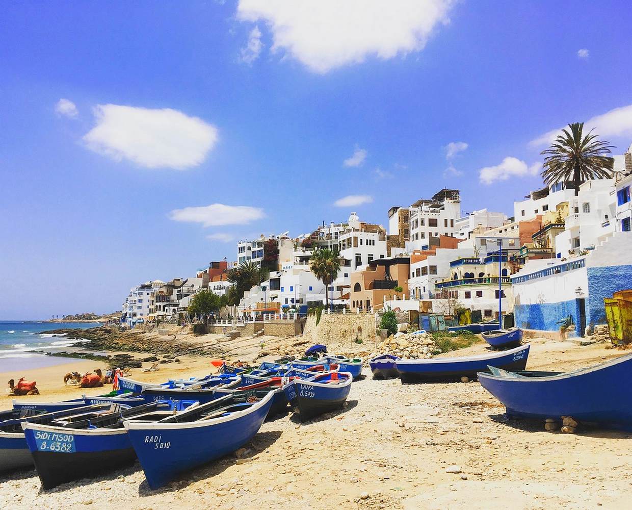 Les Éclaireurs du Voyage - Destination - Maroc - Itinéraire 1 - Image itinéraire - Taghazout by kabaretka on Pixabay