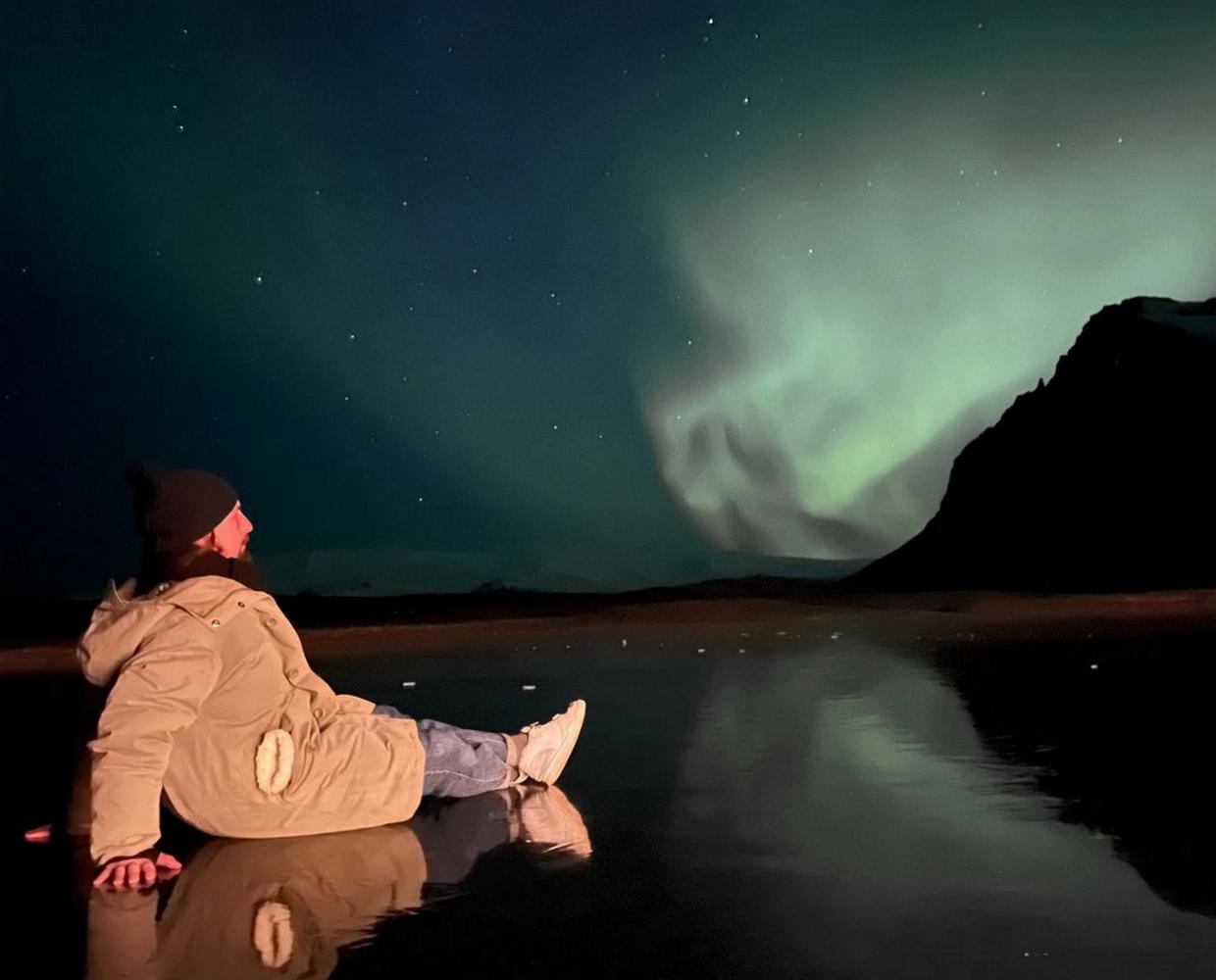 Les Éclaireurs du Voyage - Journal - Blog - Article 26 - Islande - Islande en hiver aurores boréales by Fabien Hée